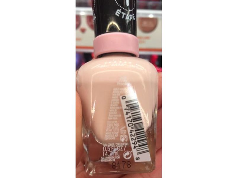 Sally Hansen Miracle Gel Color, Pinky Promise, 0.5 fl oz/14.7 mL