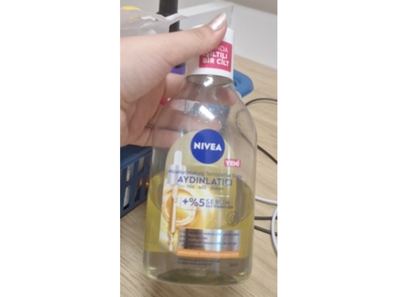 Nivea Micellar Brightening Make-Up Remover Water, 400 mL