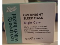 Boots Overnight Sleep Mask, Tea Tree & Witch Hazel, 2.36 fl oz/70 mL - thumbnail 2