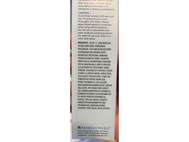 Skinceuticals Tripeptide-R Neck Repair Retinol Cream, 1.7 fl oz/50 mL