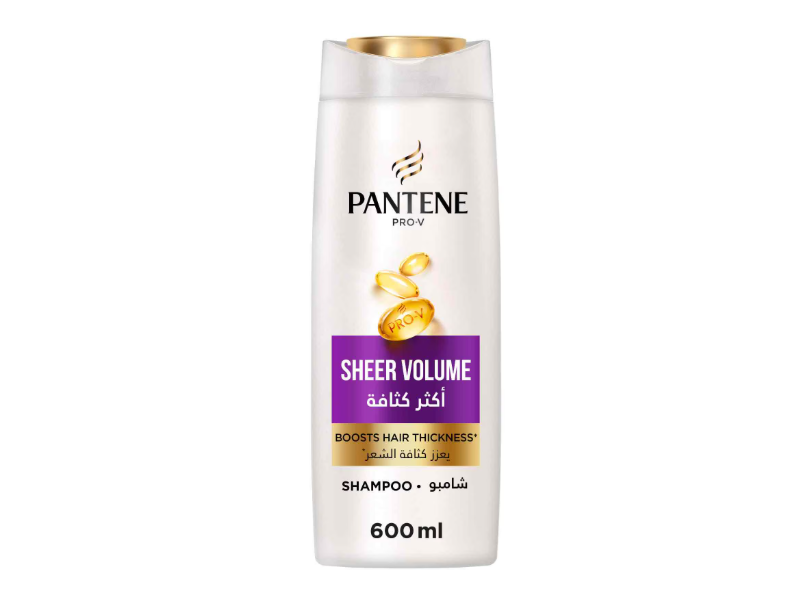Pantene Pro-V Sheer Volume Shampoo, 600 mL