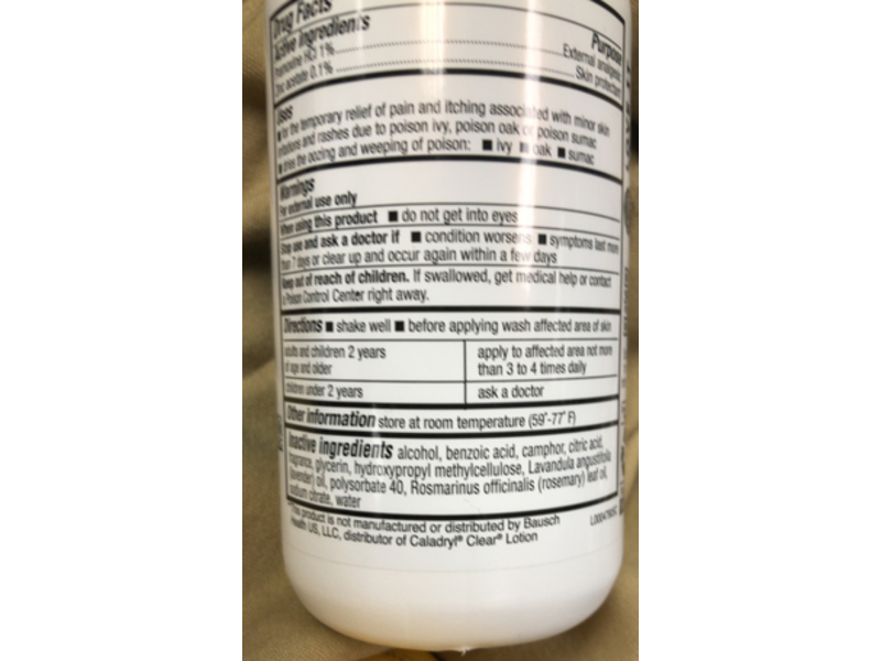 Signature Care Clear Anti - Itch Lotion, 6 fl oz/177 mL