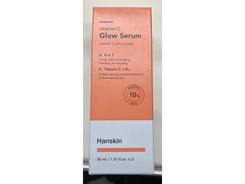 Hanskin Vitamin C Glow Serum, 1.01 fl oz/30 mL