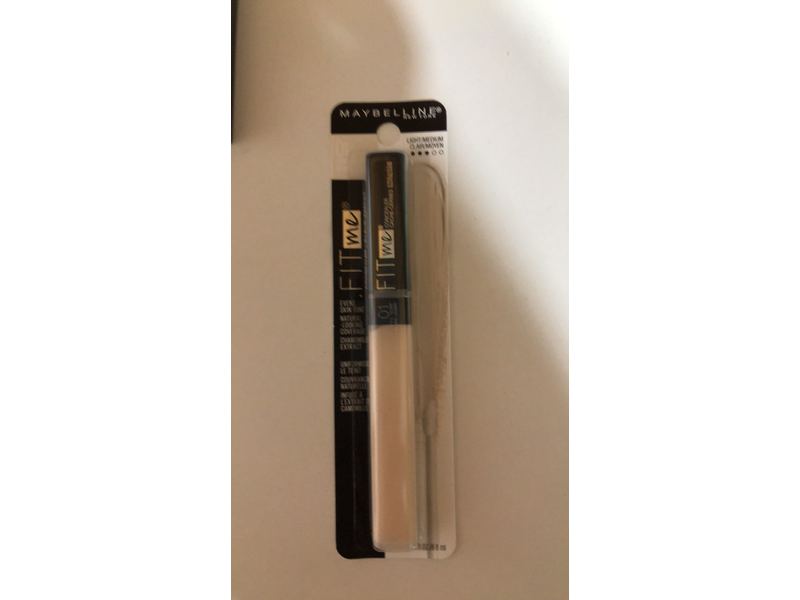 Maybelline New York Fit Me Liquid Concealer, 01 Cool Ivory, 0.23 fl oz/6.8 mL