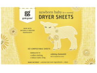 Grab Green New Born Baby Dryer Sheet, Calming Chamomile, 40 Count - Image 2