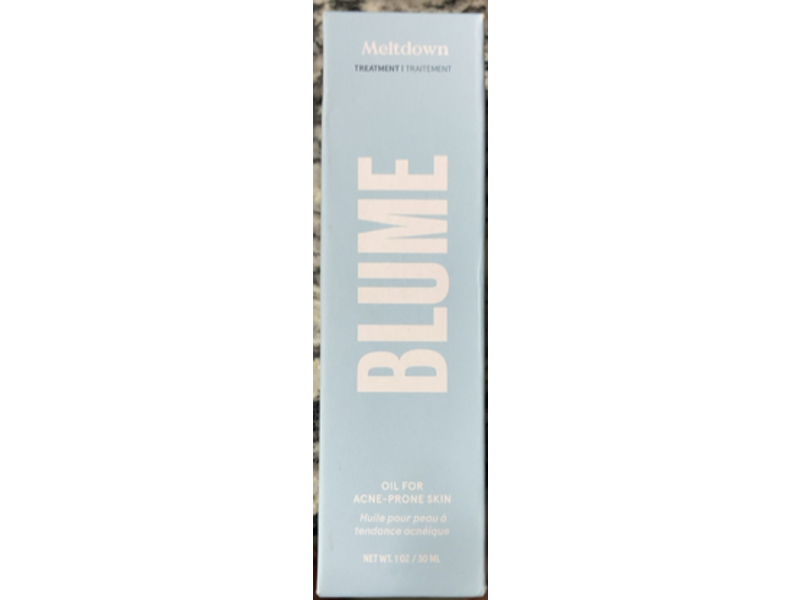 Blume Meltdown Acne Oil, 1 oz/30 mL