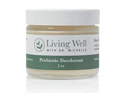 Living Well with Dr. Michelle Probiotic Deodorant, 2 oz