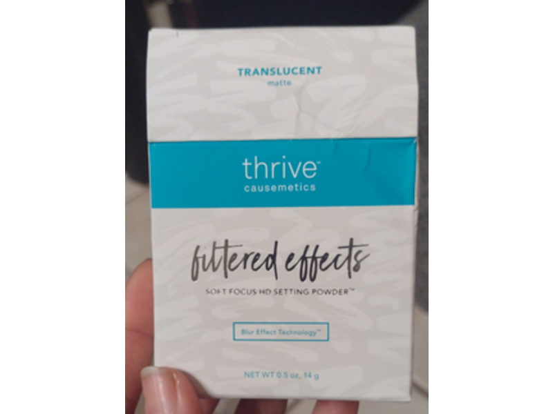 Thrive Causemetics Soft Focus Hd Setting Powder, Filtered Effects, 0.5 oz/14 g