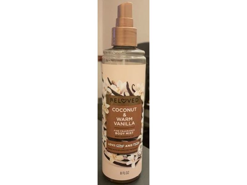 Love Beauty And Planet Beloved Body Mist, Coconut & Warm Vanilla, 8 fl oz