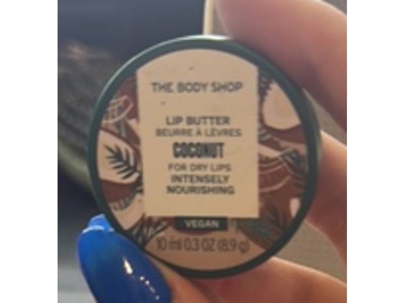 The Body Shop Lip Butter, Coconut, 0.3 oz /10 mL