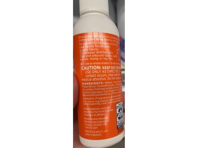 Bounce Instant Static Remover, Outdoor Fresh Scent, 3 fl oz/90 mL