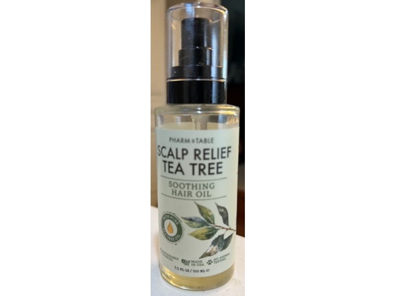 Pharm To Table Scalp Relief Tea Tree Hair Oil, 3.3 fl oz/100 mL