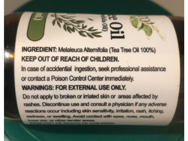 Freskaro 100% Pure Essential Oil, Tea Tree Oil, 2 fl oz/59 mL