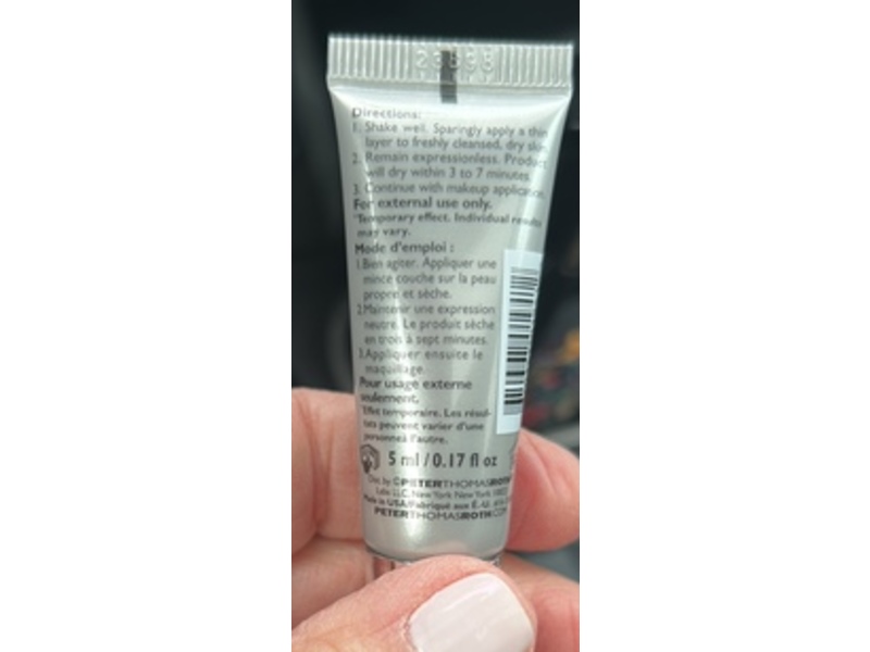 Peter Thomas Roth Instant Firmx No-Filter Primer, 0.17 fl oz/5 mL