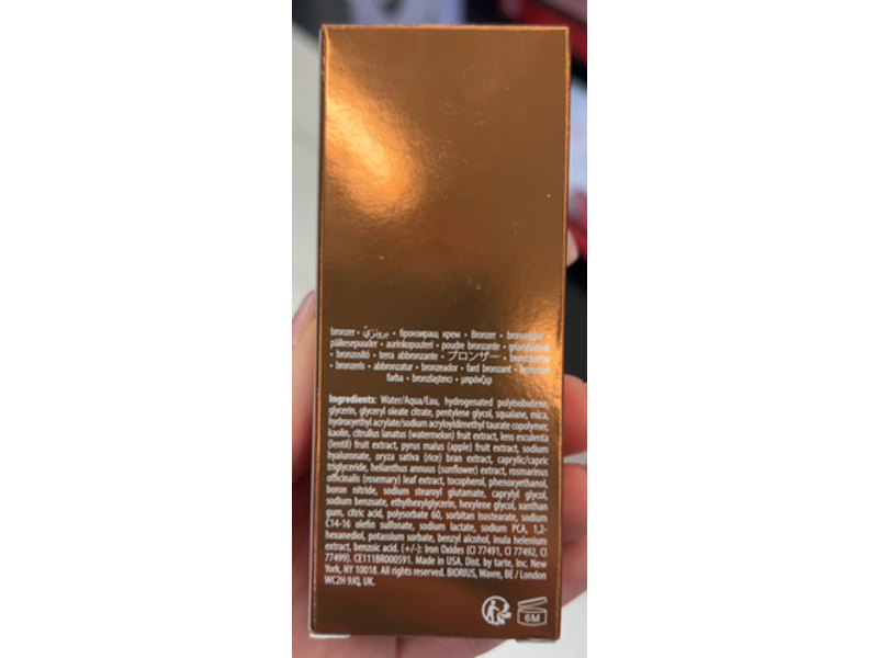 Tarte Key Largo Glow Bronzing Drops, Deep Bronze Glow, 1.18 fl oz/35 mL