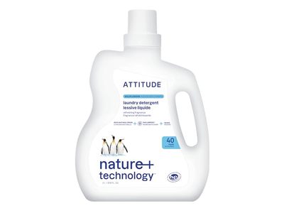 Attitude Laundry Liquid Detergent, Wildflowers, 40 Loads, 67.6 fl oz/2 L