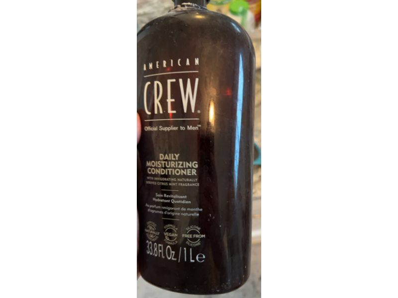 American Crew Daily Moisturizing Conditioner, 33.8 fl oz/1 L