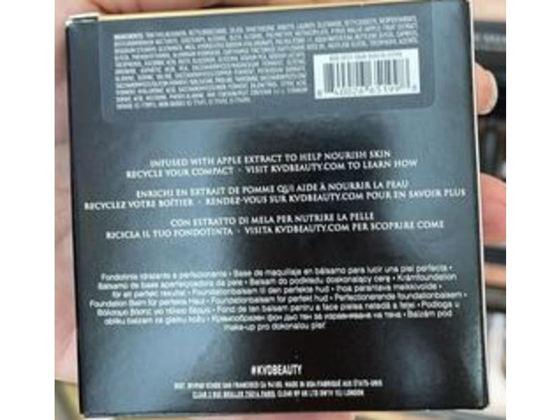 KVD Good Apple Skin-Perfecting Foundation Balm, Medium 027, 0.35 oz/10 g