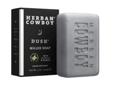 Herban Cowboy Bar Soap, Dusk, Seaweed & Pumice, 5 oz/140 g