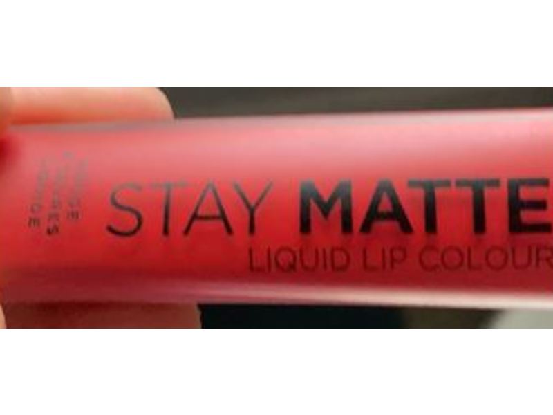 Rimmel Stay Matte Lip Liquid, Fire Starter, 0.21 fl oz