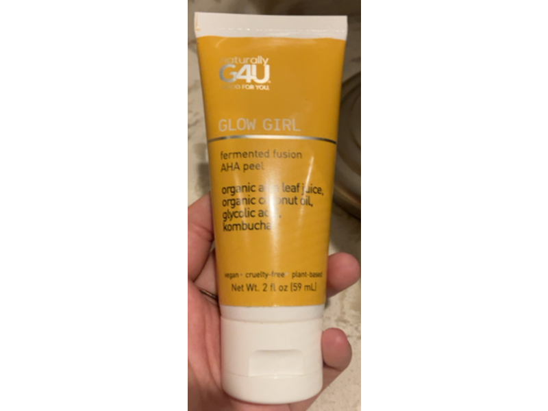 Naturally G4u Fermented Fusion Peel, Aha, 2 fl oz/59 mL
