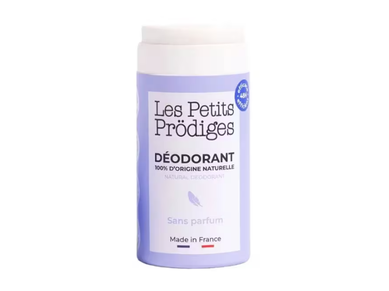 Les Petits Prodiges Natural Deodorant, Fragrance Free, 40 g