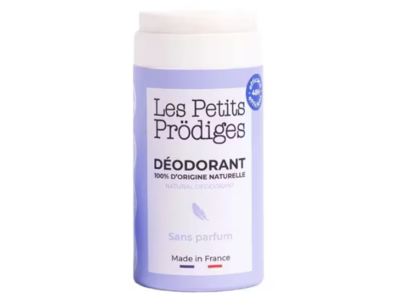 Les Petits Prodiges Natural Deodorant, Fragrance Free, 40 g