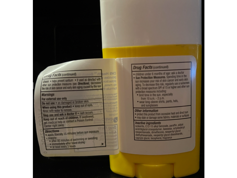 CVS Health Beach Guard Sunscreen Sunstick SPF 50