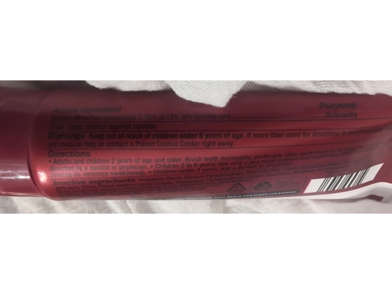 Colgate Optic White Toothpaste, Pro Series, 3.0 oz/85 g