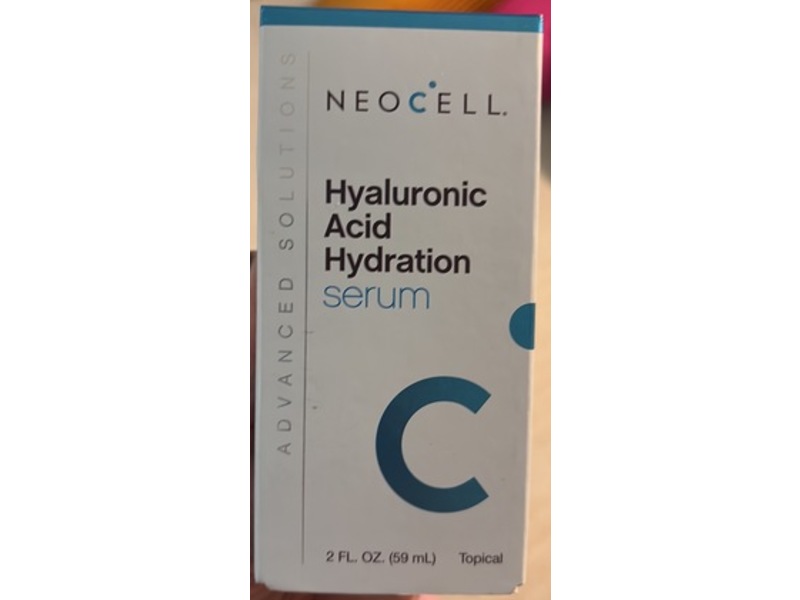 NeoCell Hydration Serum, Hyaluronic Acid, 2 fl oz/59 mL