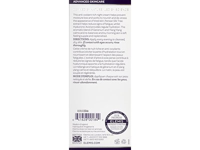 hydra nourish night cream elemis