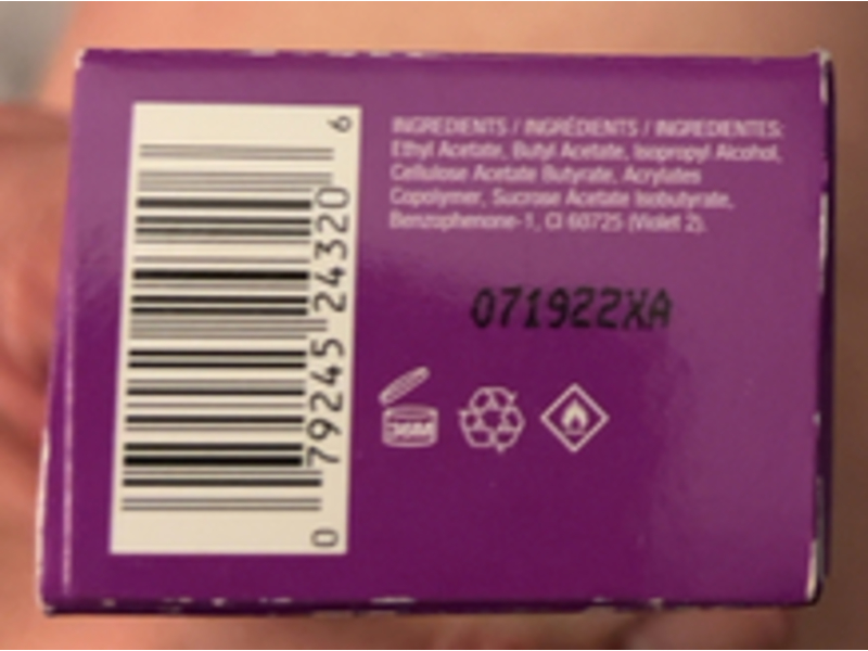 Orly Quick Dry Topcoat, In a Snap, 0.6 fl oz/18 mL