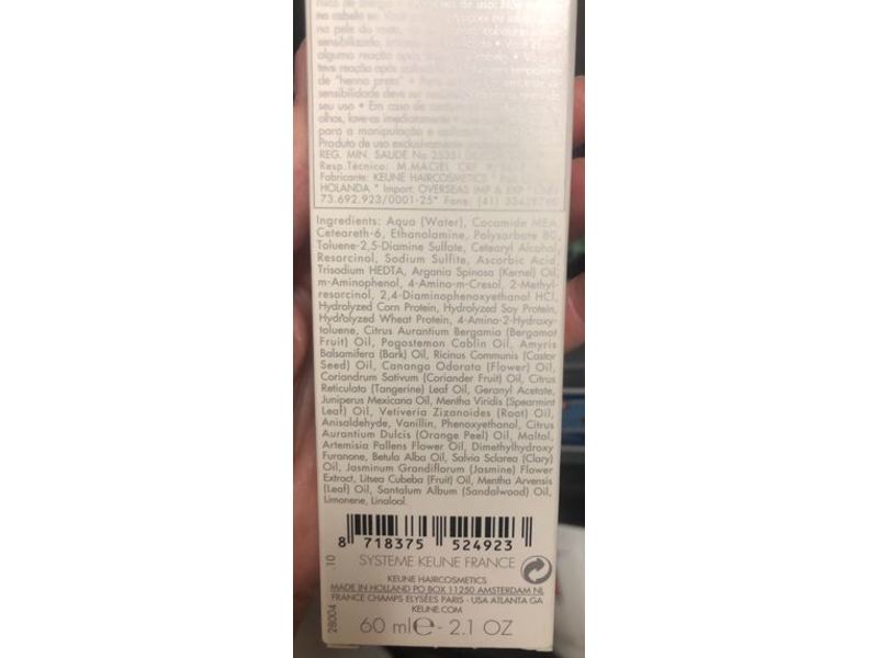 Keune So Pure Permanent Hair Color, 7 Medium Blonde, 2.1 oz / 60 ml