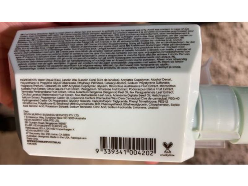 Kevin Murphy Killer Curls Cream, 6.7 fl oz/200 mL