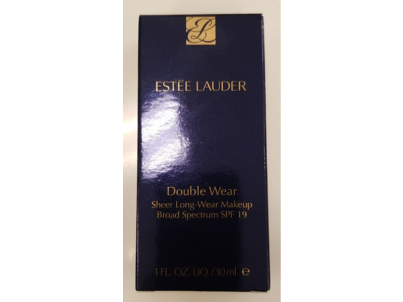 Estee Lauder Double Wear Sheer Long-Wear Makeup, SPF 19 7N1 Deep Amber, 1 fl oz/30 mL