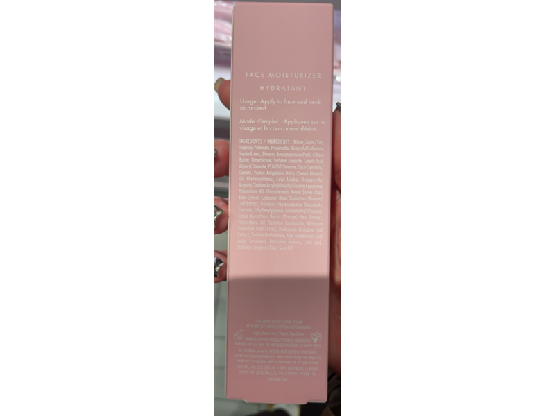 Kylie By Kylie Jenner Kylie Skin Face Moisturizer, 1.75 fl oz/52 mL