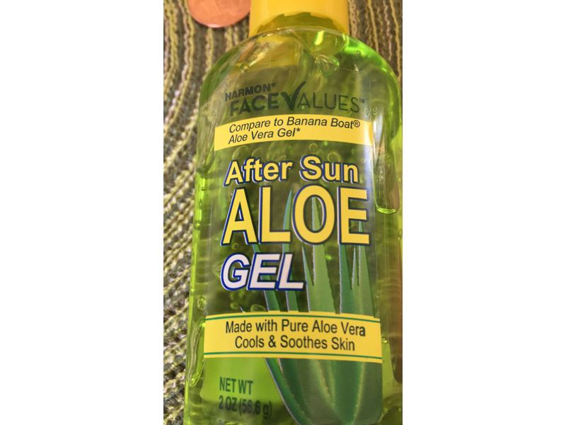 Harmon Face Values Aloe Vera Gel, 2 oz Ingredients and Reviews