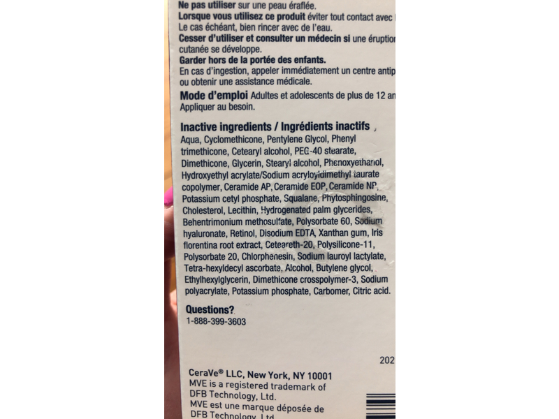 Cerave Skin Renewing Day Cream, Encapsulated Retinol, SPF 30, 50 g