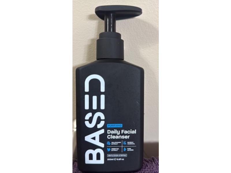 Based Daily Facial Cleanser, Purifying, 6.8 fl oz/200 mL