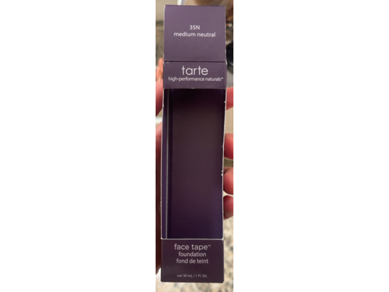 Tarte Face Tape Foundation, 35N Medium Neutral, 1 fl oz/30 mL