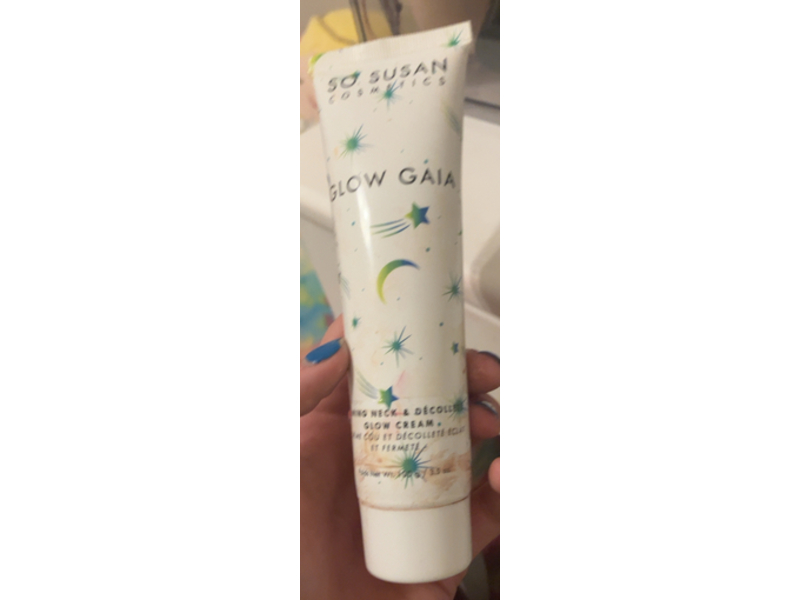 So Susan Cosmetic Firming Neck & Decollete Glow Cream, Glow Gaia, 3.5 oz/100 g