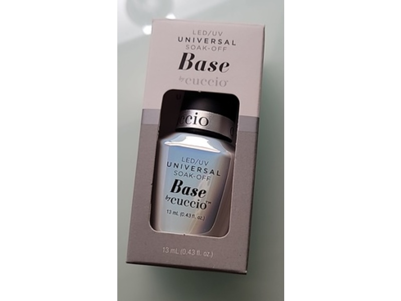 Cuccio Universal Soak-Off Base Coat, 0.43 fl oz/13 mL
