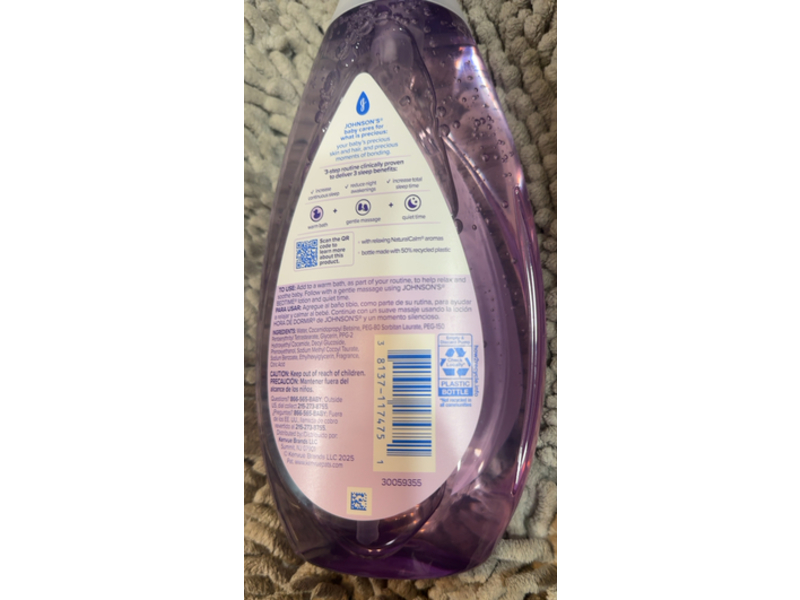 Johnson's Baby Bedtime Bath, 27.1 fl oz/800 mL