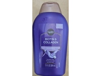 Signature Select Shampoo, Biotin & Collagen, 13 fl oz/384 mL - Image 3