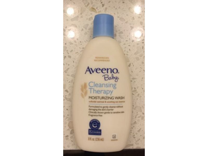 Aveeno Baby Cleansing Therapy Moisturizing Wash, 8 fl oz (236 mL)