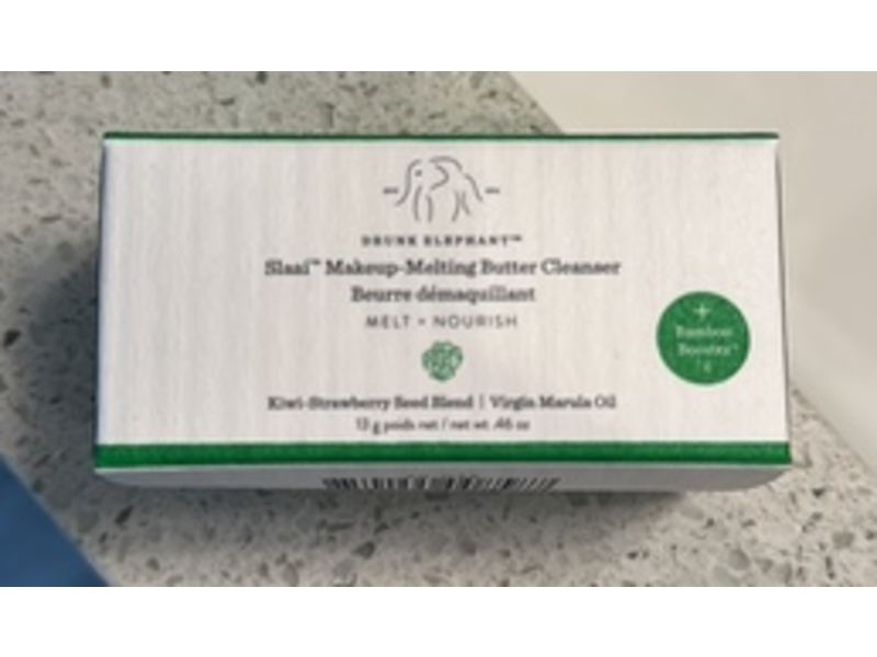 Drunk Elephant Slaai Makeup Melting Butter Cleanser, 0.46 oz/13 g