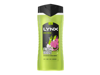 Lynx Body + Face & Hair Wash, Epic Fresh, 500 mL