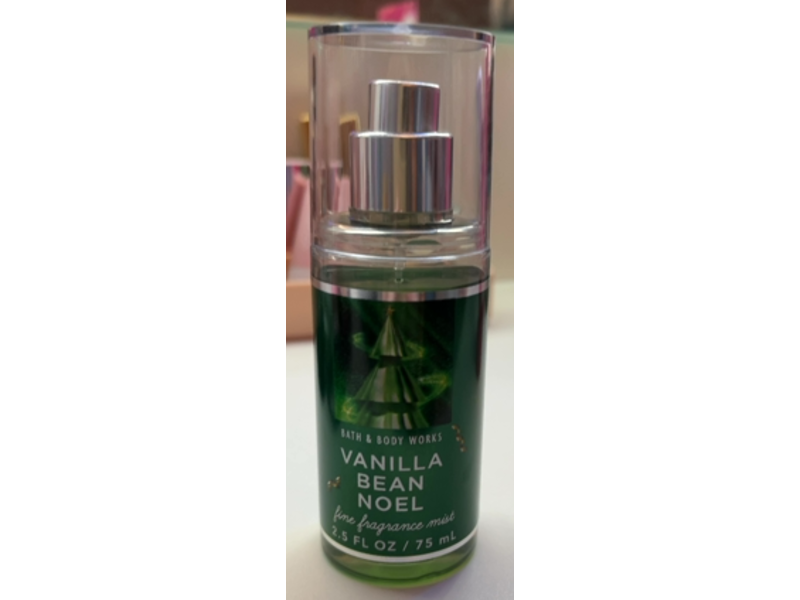 Bath & Body Works Fine Fragrance Mist, Vanilla Bean Noel, 2.5 oz/75 mL