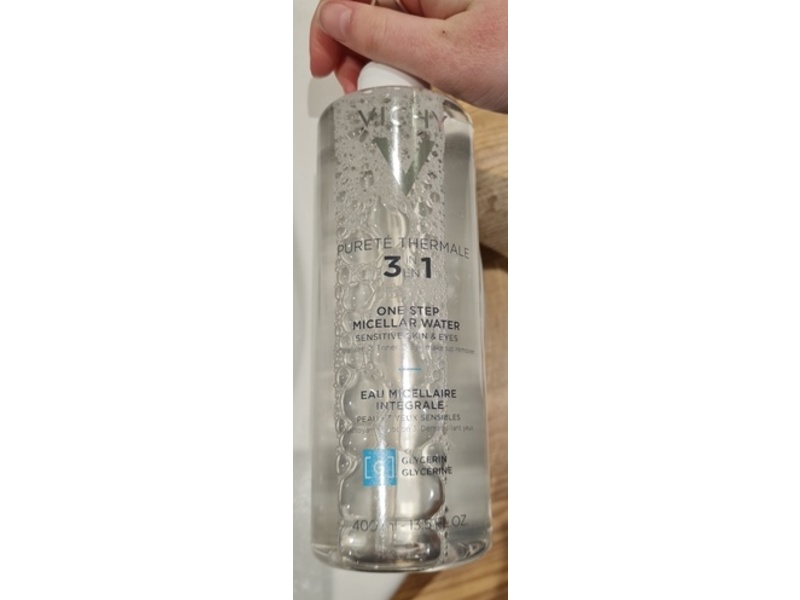 Vichy Purete Thermale 3 In 1 One Step Micellar Water, Glycerin, 13.5 fl oz/400 mL
