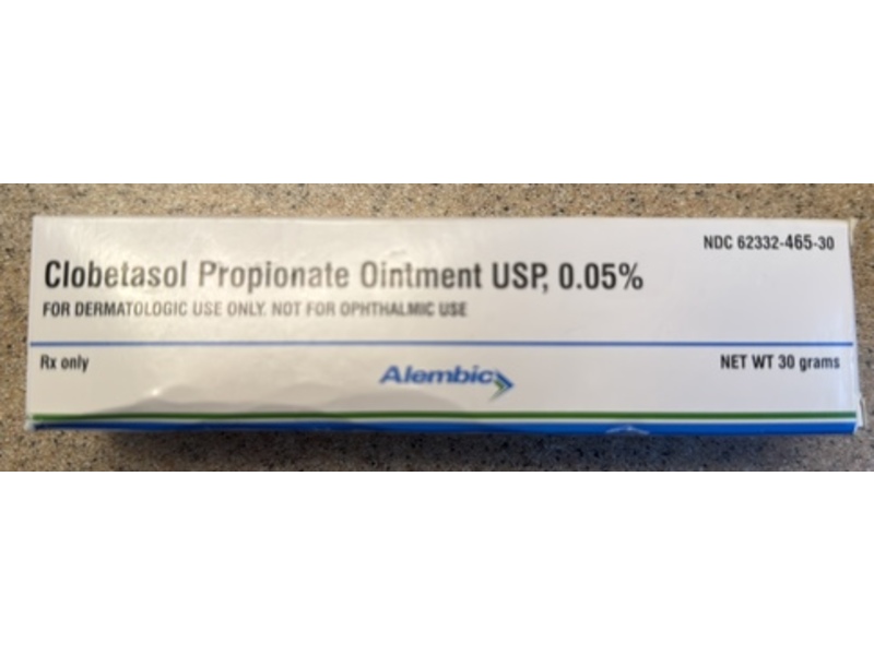 Clobetasol Propionate Ointment 0.05%, 30 g, Alembic (Rx)